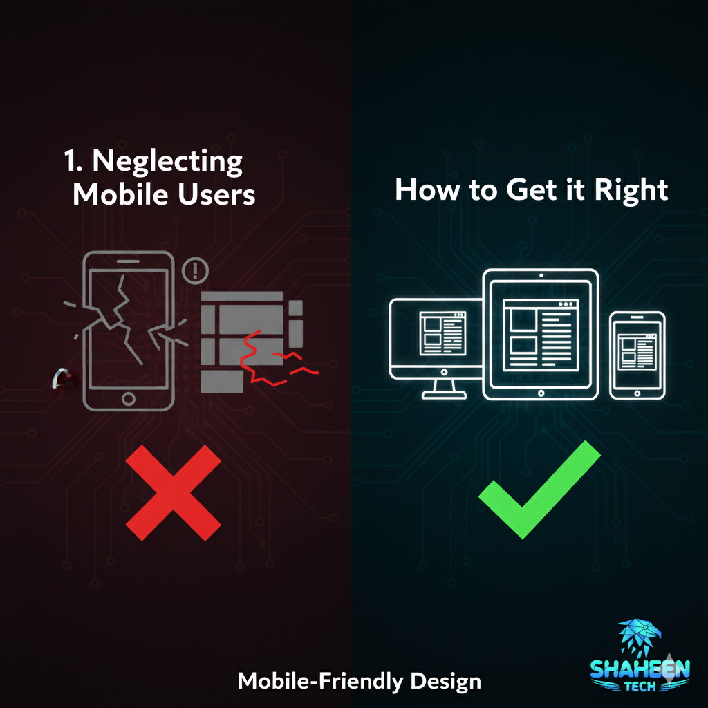 10 Common Website Design Mistakes and How to Avoid Them: Neglecting Mobile Users